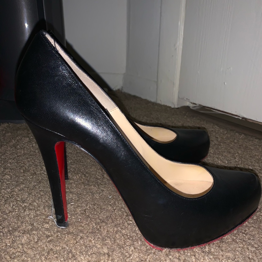 Christian Louboutin black Ronaldo pumps size 39
